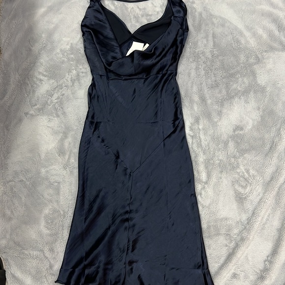 NWT ASOS navy blue dress - Picture 5 of 10
